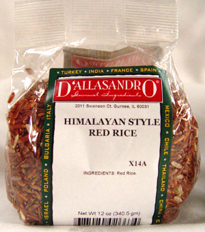 Himalayan Style Red Rice