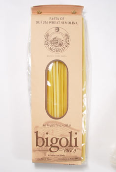 bigoli, bigoli pasta, morelli pasta