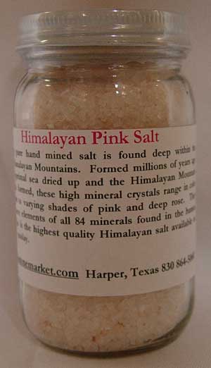 Coarse Himalayan Pink Sea Salt